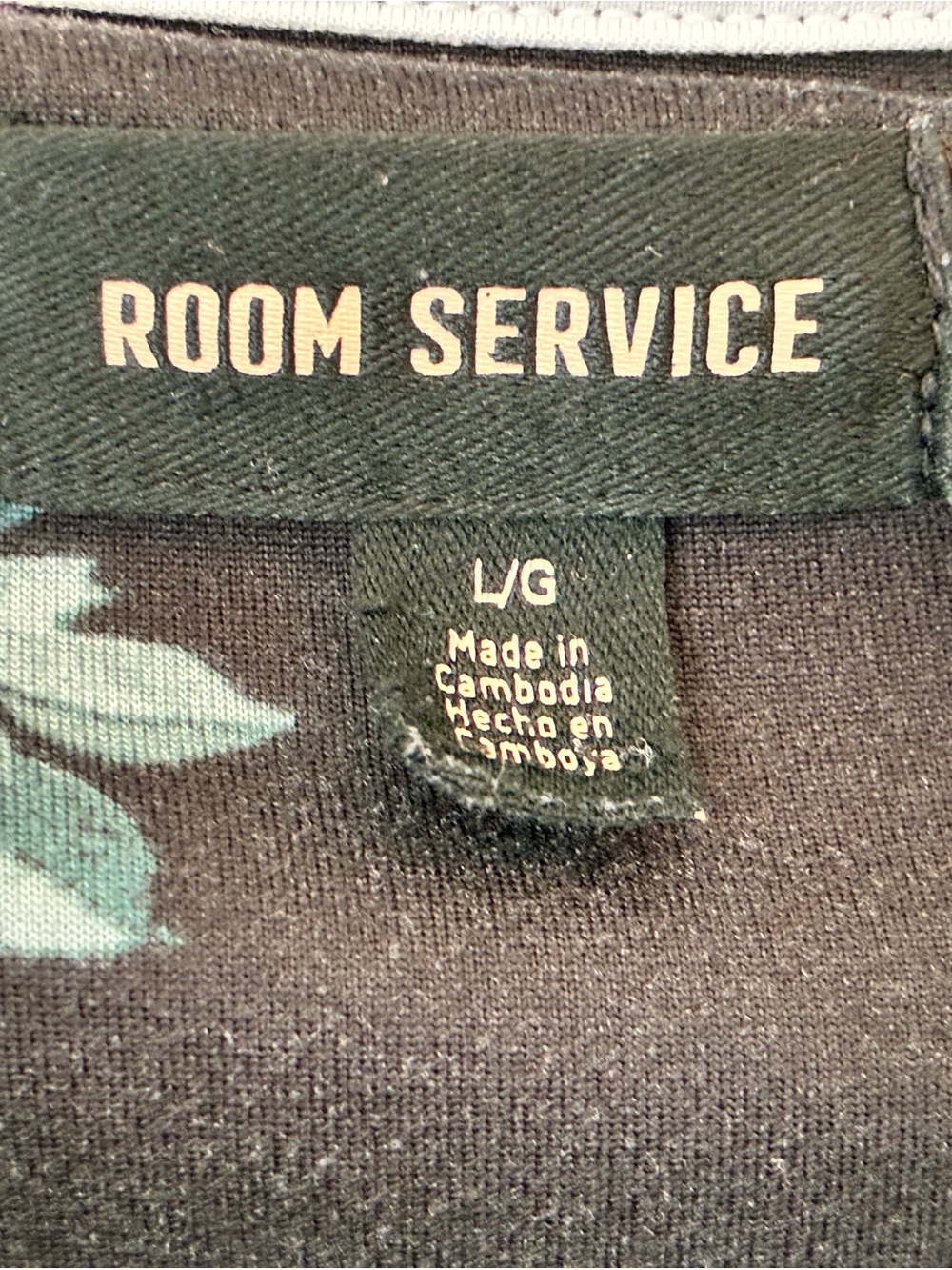 Room Service dark Cottagecore Floral Pajama Set cozy grandmacore - Picture 2 of 6